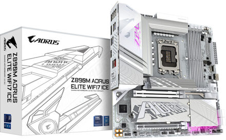 Gigabyte Z890M AORUS ELITE WF7 ICE Moederbord