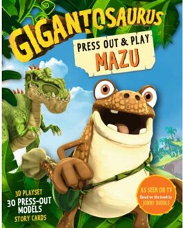 Gigantosaurus - Press Out And Play Mazu - Cyber Group Studios