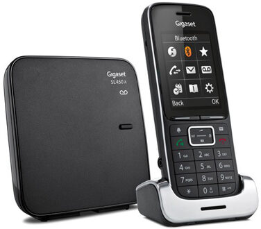Gigaset DECT telefoon SL450A (Zwart)