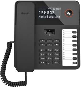 Gigaset Desk 600 Huistelefoon Zwart