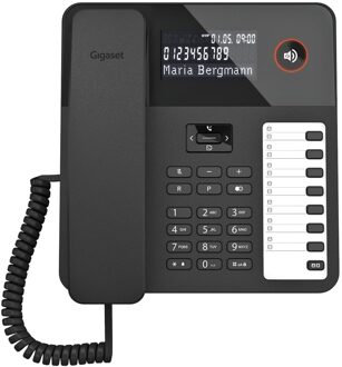 Gigaset DESK600 Huistelefoon Zwart