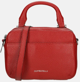 GiGi Fratelli crossbody tas red Rood