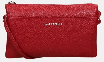 GiGi Fratelli Crossbodytas Romance Leer - rood