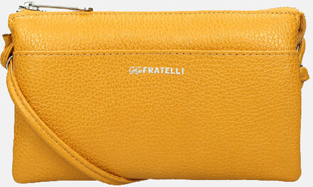 GiGi Fratelli Romance crossbody tas yellow gold Geel
