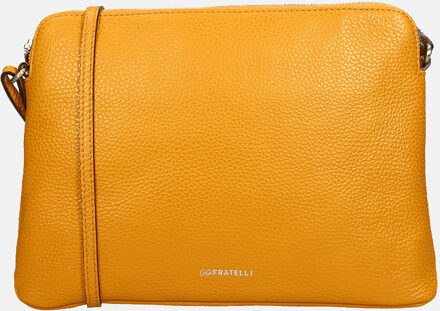 GiGi Fratelli Romance schoudertas yellow/gold Geel
