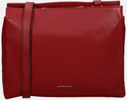 GiGi Fratelli schoudertas red Rood