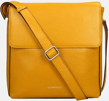 GiGi Fratelli schoudertas yellow gold Geel