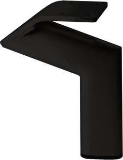 Gijs Meubels Zwarte design meubelpoot hoogte 14 cm