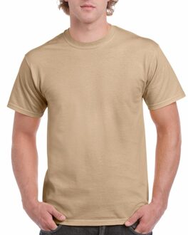 Gildan Camel katoenen shirt voor volwassenen 2XL (44/56)