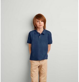 Gildan Navy poloshirt voor jongens 146-152 (L)