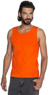 Gildan Oranje casual tanktop/singlet voor heren - Holland feest kleding - Supporters/fan artikelen - herenkleding hemden 2XL (56)