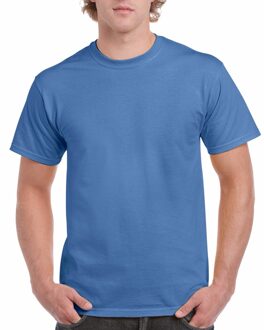 Gildan T-shirts ijsblauw voor heren - zware 200gr kwaliteit - Basic shirts - Katoen - Korte mouwen
