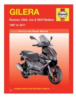 Gilera Runner, DNA, Ice & SKP/Stalker (97 To 11)