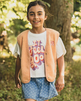 Gilet 2601-7020-404 - maat 128/134 Oranje