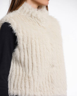 Gilet dava.7002511 Ecru - 42