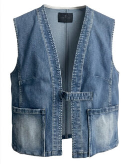 Gilet roselines6 - maat M Blauw
