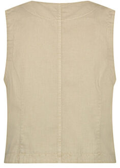 Gilet srb4506 waistcoat pebble - maat L Beige