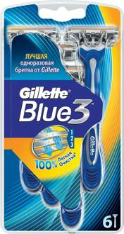 Gillette Blue 3 Wegwerpmesjes 6 st.