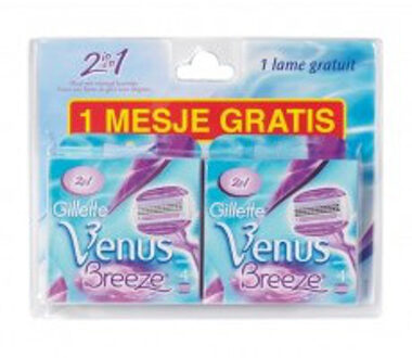 Gillette Breeze - Voordeelverpakking - 7 scheermesjes + 1 gratis