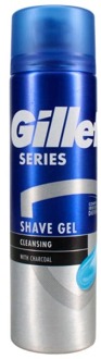 Gillette Scheergel Gillette Series Charcoal Cleansing Shave Gel 200 ml