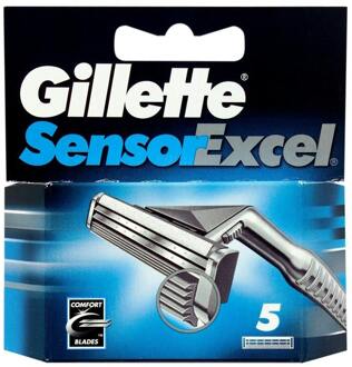 Gillette Sensor Excel - 5 stuks - Scheermesjes