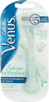 Gillette Venus Embrace Sensitive Scheersysteem + 1 Scheermesje