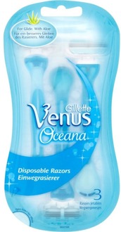 Gillette Venus Oceana - 3 wegwerpmesjes - 000