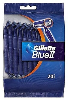 Gillette Wegwerpscheermesjes Gillette Blue2 Scheermesjes 20 st
