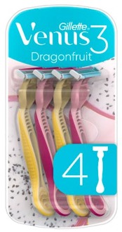 Gillette Wegwerpscheermesjes Gillette Venus Disposable Razors Dragonfruit 4 st