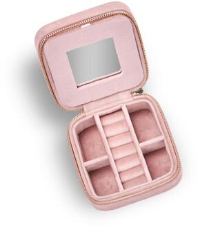 Gillian Jones Accessoires Gillian Jones Jewelry Box Rose Velour 1 st