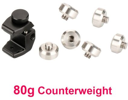 Gimbal Accessoires Contragewicht voor Balanceren Moment Lens Telefoon Case Cover voor Zhiyun glad 4 DJI Osmo mobiele 2 Moza mi ni-mi Grijs