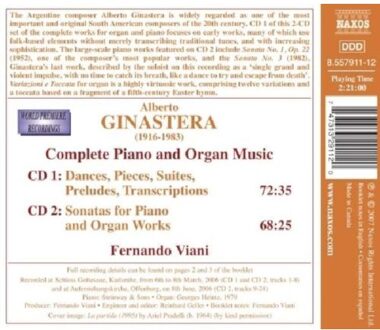Ginastera:Complete Piano