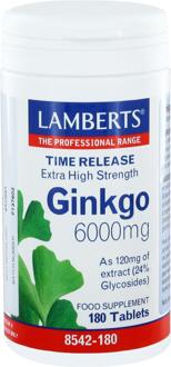 Ginkgo 6000 mg - 180 tabletten