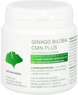 Ginkgo Biloba CMN V-capsules 100 st