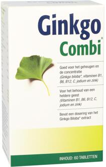 Ginkgo Combi 60 tabletten - Voedingssupplementen