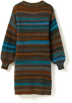 Gio gebreide cardigan in turquoise - XS/S