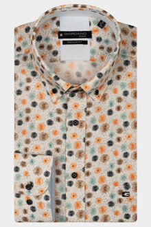 Giordano Casual hemd lange mouw ivy long sleeve button down s 517015/25 Roze - XXL