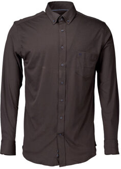 Giordano Ivy lange mouw overhemden 427078 Bruin