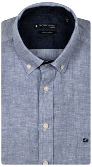 Giordano Korte mouw overhemden 516009 Lichtblauw - XL