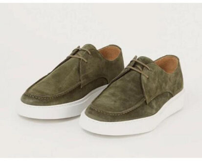 Giorgio 13798 groene veterschoen met witte zool - 44