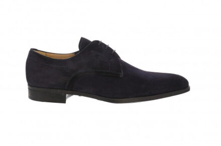 Giorgio 38202 Donker blauwe suede veterschoen (60 Notte) - maat 45,5