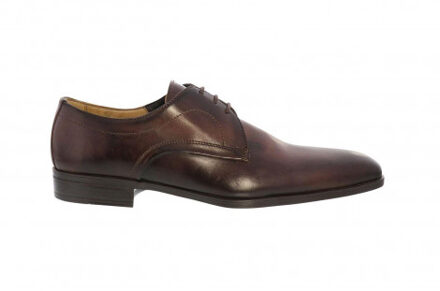 Giorgio 38202 Donker bruine leren veterschoen (104 Caffe) - maat 40