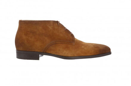 Giorgio 38205 licht bruine (cognac) suede veterschoen (Toffee) - maat 42,5 Klaproos