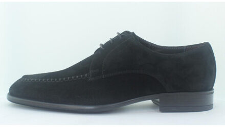 Giorgio 79418 zwart suède veterschoenen - 40