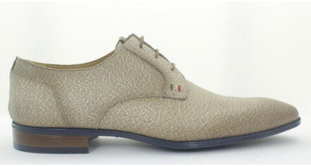 Giorgio 964183 beige leren veterschoenen - maat 41