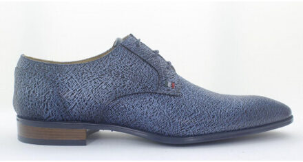 Giorgio 964183 blauwe leren veterschoenen - 43