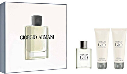 Giorgio Armani Acqua Di Giò Pour Homme cadeauset, 3-delig