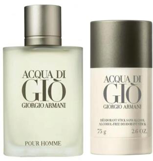 Giorgio Armani Eau de Toilette Giorgio Armani Acqua Di Gio EDT + Deo Gift Set 100 ml + 75 g