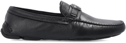 Giorgio Armani Leer schoenen met logo Giorgio Armani , Black , Heren - 45 Eu,43 Eu,44 Eu,42 1/2 Eu,41 Eu,40 Eu,41 1/2 Eu,46 Eu,42 EU