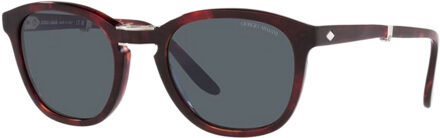 Giorgio Armani Mannen Zonnebril 133/00/130 mm Acetaat Rood - One Size